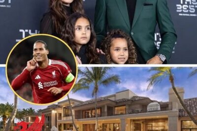 GOOD NEWS: Virgil van Dijk Surprises His Children With a Stunning Multimillion-Dollar Liverpool Mansion — A Heartfelt Symbol of Love, Growth, and Reconciliation.