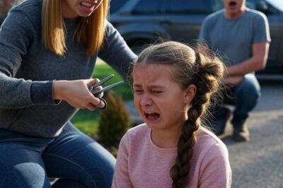 She cried, asking not to cut her hair… but the millionaire’s scream changed everything