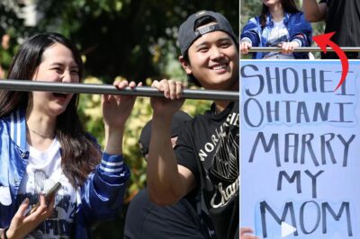 Shohei Ohtani’s Wife Mamiko Goes Viral After Her Perfect Reaction to Dodgers Fan’s Awkward Sign 😳🔥