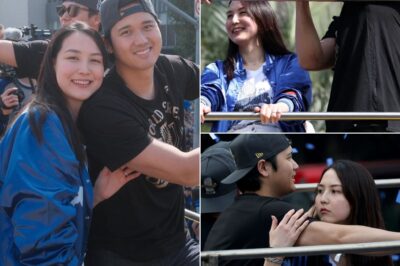 Shohei Ohtani Melts Hearts: Shows Rare Public Affection to Wife Mamiko During Dodgers’ World Series Parade 💞