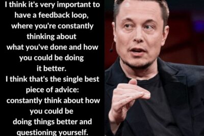 I think it’s very important to have a feedback loop in life, a cycle where you’re constantly reflecting on your actions, your decisions, and your mindset. We don’t grow by staying comfortable. We grow by looking back and asking ourselves the hard questions: