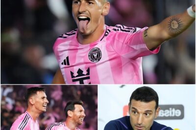 “Tadeo Allende is a genius, and it would be truly unfair if he is not called up to the Argentina national team for the upcoming World Cup…” Messi declared after witnessing his compatriot’s hat-trick for Inter Miami against New York City. He believes Allende fully deserves a chance at the 2026 World Cup. However, Argentina’s head coach, Lionel Scaloni, personally responded to Messi with an EXTREMELY HARSH message that left the Inter Miami captain furious…