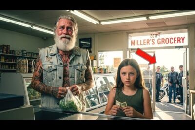 When a little girl pays for an old man’s groceries with her last few dollars, she has no idea who he really is… Hours later, 500 bikers thunder down her street — not in anger, but in gratitude. What happens next will leave you in TEARS