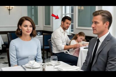 He Called Her ‘Used Goods’ During a Blind Date—A Single Dad Stood Up for Her…When a cruel man calls her “used goods,” a single dad steps in — not just to defend her, but to remind everyone what true worth really means…