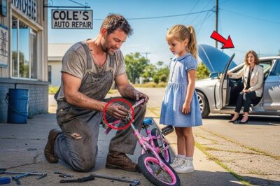 A struggling mechanic performs a selfless act, repairing a young girl’s bike for free. Months later, a surprising encounter reveals the profound impact of this small gesture of kindness.