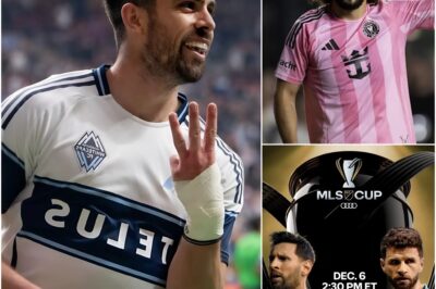 “WE ARE THE TEAM INTER MIAMI FEARS THE MOST. WE’VE BEATEN THEM IN OUR LAST TWO MEETINGS, AND THE UPCOMING FINAL WILL BE NO DIFFERENT…” — Vancouver Whitecaps striker Brian White declared with absolute confidence ahead of their match against Inter Miami. Over the past two years, Inter Miami have faced Vancouver twice — and they lost both times. However, defender Maximiliano Falcón himself has fired back at Brian White’s arrogance with a ten-word message that instantly forced the Vancouver player to become far more humble…