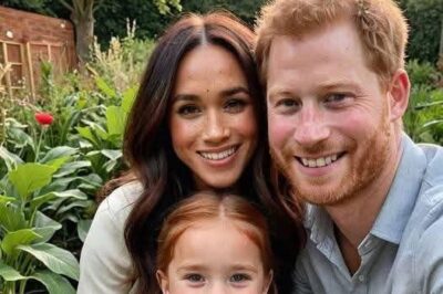 “Lilibet, say hi to the fans” Prince Harry cheerfully shared a selfie with his daughter Lilibet in their garden, announcing, “We’ve made the decision to enroll Lilibet in a school in England…”