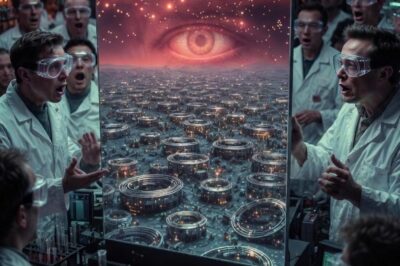 Elon Musk suddenly activated the test version of the “mind mirror” – a device capable of reflecting each person’s future in 3 seconds, and the research team’s horrified reaction when the mirror displayed an image that did not belong to Earth.