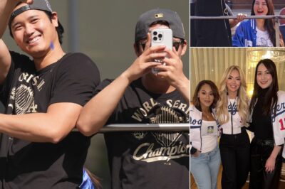 Shohei Ohtani “Disses” Wife Mamiko in Hilarious Moment During Dodgers’ World Series Parade — and Fans Can’t Stop Talking About It!
