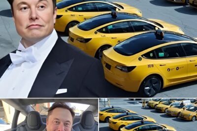 Elon Musk Makes a Bold Move, Rents the World’s Largest Film Studio to Launch His Taxi Fleet!