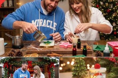 Travis Kelce and Taylor Swift Sell Handmade Christmas Candles to Support Children in Underprivileged Schools