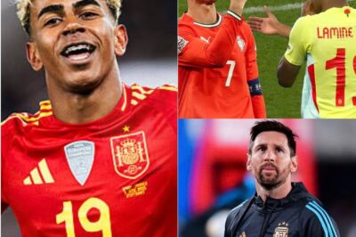 🚨 BOMBE MÉDIATIQUE : Yamal rejette Messi et revendique l’héritage Ronaldo. « Je suis son ADN », lâche-t-il, avant d’asséner qu’il existe un domaine où Messi ne pourra jamais rivaliser avec CR7.