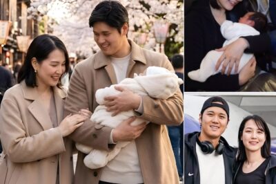 A sweet moment: Shohei Ohtani’s wife, Mamiko Tanaka, appeared with their baby and Shohei on the street – and Shohei Ohtani’s reaction melted fans’ hearts.