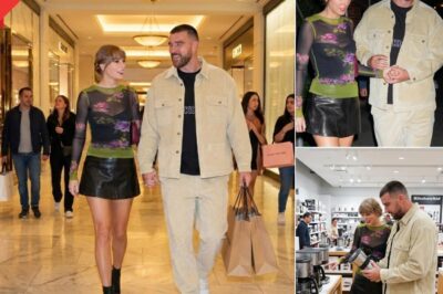Travis Kelce and Taylor Swift Spotted Holiday Shopping Together at a Mall — Turns Out the Rich Do It Like the Rest of Us