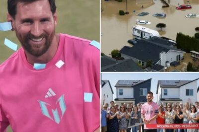 Lionel Messi’s quiet act of kindness: “The GOAT” spends millions of dollars building 100 flood-resistant homes for families severely affected in Washington…