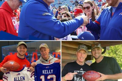 Legendary “Jim Kelly” just did something nobody expected: he drove himself to the Bills facility on a cold morning just to see Josh Allen…