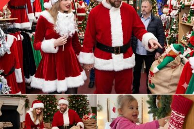 Travis Kelce and Taylor Swift Surprise Wyatt Kelce in Santa Costumes with Christmas Gifts
