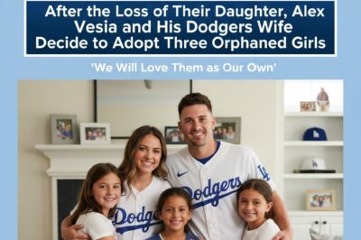 BREAKING: After the Loss of Their Daughter, Alex Vesia and His Dodgers Wife Decide to Adopt Three Orphaned Girls — “We Will Love Them as Our Own” Video Player is loading. Pause  Mute Remaining Time -0:00