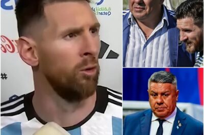 🚨 “YOU DISGUSTING OLD MAN, ARE YOU ACTUALLY TURNING YOURSELF INTO SOMEONE WHO THINKS HE HAS THE RIGHT TO SPEAK TO ME IN THAT REPULSIVE TONE?!” — Lionel Messi exploded like a bomb on a prime-time television show, leaving the president of the Argentine Football Association, Claudio Fabián Tapia, pale and visibly trembling. In front of millions of viewers, Claudio Tapia forced a strained smile as he tried to justify the use of millions of dollars of AFA funds for his family’s lavish parties aboard luxury yachts. But Messi showed absolutely no mercy: every question, sharp as a blade, sliced through layer after layer of excuses, brutally exposing the hypocrisy and arrogance of the elite in power. The studio fell into a suffocating silence for several crucial seconds, before erupting into a storm of thunderous applause. Within just five minutes, social media went into meltdown, and the carefully constructed public image of Tapia began to collapse in an irreversible way… 👇👇
