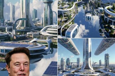 ELON MUSK ASTOUNDS THE WORLD: Unveiling His Vision for a City Flying in the Air — Fully Powered by Solar Energy and AI, No More Roads or Traffic Congestion, Offering a Whole New Lifestyle While Critics Call It Impossible.