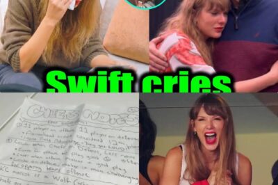 A Tearful “Yes” Before the Altar: The Secret Handwritten Letter from Travis Kelce That Left Taylor Swift Sobbing in Peace