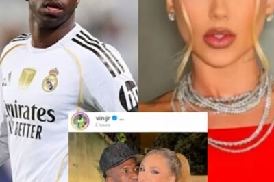 🚨 SHOCKING NEWS: Vinicius Jr. publicly forgives and reconciles with his girlfriend after the public cheating scandal with his fitness coach – he even posted a picture of her pregnant with a happy caption on Instagram!