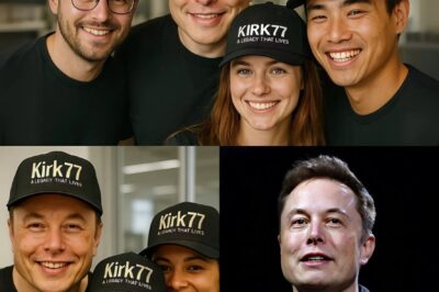 Fans are stunned as Elon Musk unveils a tribute cap that turns Charlie Kirk’s legacy into wearable history .