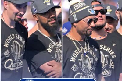 Right after the World Series, a Dodgers standout wasted no time picking up an unexpected new skill that’s turning heads.