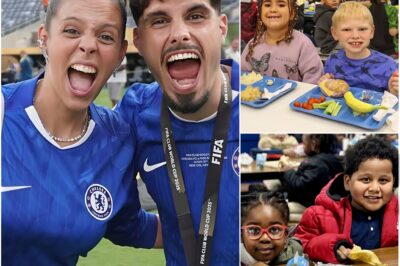 💙GOOD NEWS ❤️ Pedro Neto and his girlfriend Carolina Cunha e Silva have just paid off 667,000 USD in school lunch debts across 103 schools, an action that Pedro Neto described as “a victory greater than any major championship.” ❤️🧡 The couple took on this massive debt, giving thousands of students across PORTUGAL the opportunity to attend school without worrying about hunger, shame, or skipping meals. Neto emphasized that no child should spend a school day with an empty stomach, and their action serves as a powerful example of compassion and positive impact on the community.