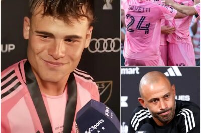 “I’m sick and tired of having to listen to that old man’s pointless words. The future of this team belongs to young people like us — the old men should leave this place…” — Tensions have erupted inside Inter Miami as young star Mateo Silvetti publicly criticized a veteran senior figure in the squad, claiming the player is past his prime and should step aside to make room for others. The situation has reportedly split Inter Miami’s locker room into two opposing camps — YOUNG vs OLD — locked in a fierce battle for playing time. However, head coach Javier Mascherano personally stepped in to shut everything down with an 8-WORD WARNING that left the players completely speechless…