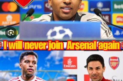 “My dream was always to join Arsenal, but when I called Mikel Arteta to express my feelings he told me something that can never go off my mind in my lifetime”: Rodrygo reveals what Mikel Arteta told him when expressed his eagerness to join Arsenal