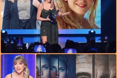 BREAKING NEWS-ON THE STAGE OF THE AWARD OF THE YEAR — TAYLOR SWIFT JUST SENT A MESSAGE: “MY MUSIC WILL BE THE VOICE OF TRUTH” — HOLLYWOOD SHOOK AS A MYSTERIOUS CASE WAS PRESENTED ON STAGE