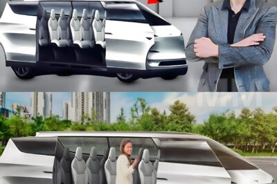 Elon Musk Unveils the Tesla Van Promising a 400-Mile Range and Innovations That Could Redefine the Road .