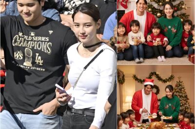 BREAKING NEWS: SHOHEI OHTANI and his wife MAMIKO TANAKA quietly appeared at a small orphanage in Ōshu, where hundreds of children grew up in poverty but persevered in pursuing their dreams, serving 300 Christmas meals at the orphanage. The couple’s act of kindness moved the entire baseball world to tears 😭