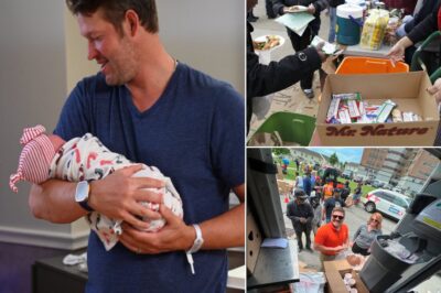 Clayton Kershaw turns Christmas into a moment of pure meaning as the Dodgers legend welcomes his newborn daughter Harper and celebrates the life-changing joy by giving back, hosting a heartfelt free food distribution for the homeless in Los Angeles, blending fatherhood, faith, and compassion into a powerful reminder that the greatest victories are not measured on the field but in love shared with those who need it most
