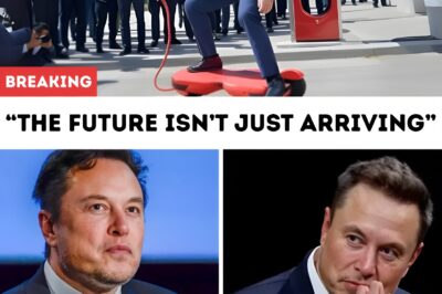 Elon Musk unveils Tesla’s futuristic hoverboard, a flying machine straight out of science fiction.