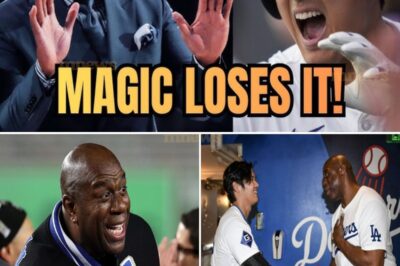 MAGIC ERUPTS IN LA: Magic Johnson LOSES IT After Shohei Ohtani’s UNREAL Performance Sends Dodgers on a HISTORIC World Series Run! ⚾💥