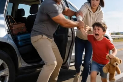 My husband unbuckled our toddler and threw us out of the car. ‘Brian, what are you doing?!’ I shouted. But when he sped off and I realized he’d packed everything—except my things—I knew this wasn’t sudden. It was a plan.