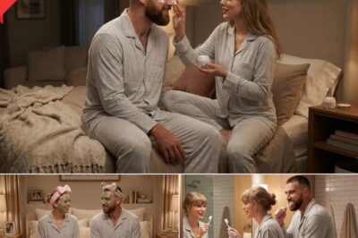 Fans Swoon as Travis Kelce Shows Ultimate ‘Boyfriend Energy’ During Sweet Self-Care Night With Taylor Swift