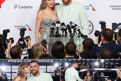“We Don’t Care About the Noise”: Swift and Kelce Share Happy Moment at Press Conference