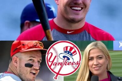 🚨 BREAKING TROUT GOES TO YANKEES as Mike Trout stuns the baseball world by joining the Bronx Bombers in a historic, jaw-dropping move. Fans are losing it, analysts are scrambling, and social feeds are exploding as the league braces for a season-defining shakeup. This isn’t just a trade—it’s a game-changer nobody saw coming