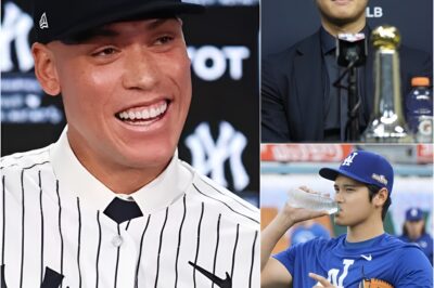 “He’s just a small, insignificant Asian baseball player, nobody pays attention to him – he doesn’t deserve any respect from me.” With that single, icy statement, Aaron Judge ignited an unexpected media storm. Upon hearing that Shohei Ohtani was being publicly praised for winning his third absolute MVP award and setting an unprecedented milestone of 50 home runs – 50 steals for American baseball – Judge launched a fierce attack on the 31-year-old superstar. But what stunned the world was: just minutes after the statement went viral, Shohei Ohtani responded with twelve short, sharp words – enough to cause a social media frenzy and leave Judge speechless and in tears.