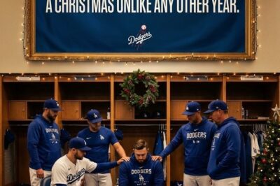 TOUCHING: DODGERS STANDS BY ALEX VESIA AFTER LOSING HIS CHILD — A CHRISTMAS UNLIKE ANY OTHER YEAR.