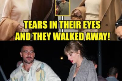 “I’m Trying Not To Cry”: Travis Kelce’s Heartbreaking Final Walk With Taylor Swift After Abrupt Retirement—The Secret Tunnel Vow That Changed Everything Forever!