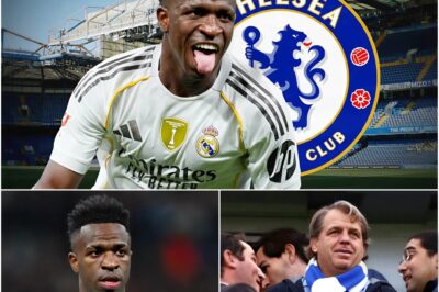 🚨🚨✅ A GOLDEN OPPORTUNITY FOR CHELSEA: The conflict at Real Madrid is a major breakthrough for Chelsea, as they are reportedly preparing a record-breaking £135 million transfer offer to bring superstar Vinicius Junior from Real Madrid to Stamford Bridge. But the most notable aspect is Vinicius Junior’s colossal salary – when this information leaked, it sent shockwaves through the Chelsea dressing room, creating a wave of jealousy and uncontrollable tensions…