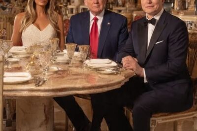 When Elon Musk and Donald Trump sit down at the same table, it’s never just dinner — it’s a moment that sends shockwaves through politics, business, and the internet alike 🌍⚡
