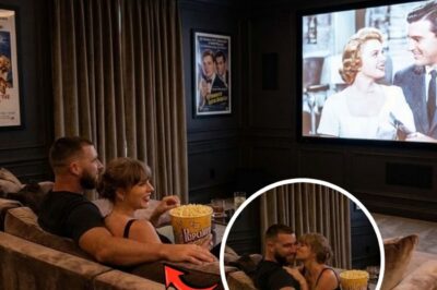 Travis Kelce’s Secret Mini-Theater Revealed: The Shocking Truth Behind His Private Movie Nights With Taylor!