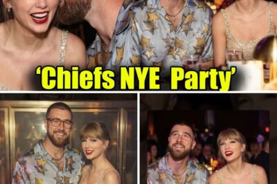 A STARRY START TO 2026: TAYLOR SWIFT AND TRAVIS KELCE DAZZLE WITH COORDINATED CELESTIAL STYLE AND A ROMANTIC MIDNIGHT KISS 🌟🎆