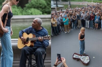 Taylor Swift BUSKS in Central Park — Makes $50,000 for Street Performer Fund