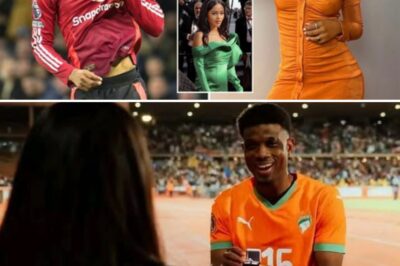 Romantic Pitch Proposal: Amad Diallo Pops the Question to Girlfriend After Epic Ivory Coast Win – She Said Yes!